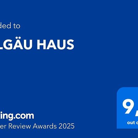 Allgaeu Haus Isny im Allgäu Buitenkant foto